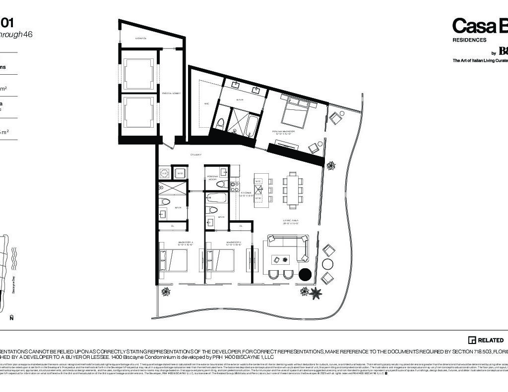 Line-01 Floor and Residences Plans