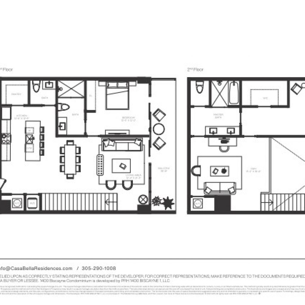 Line-08MOD Floor and Residences Plans